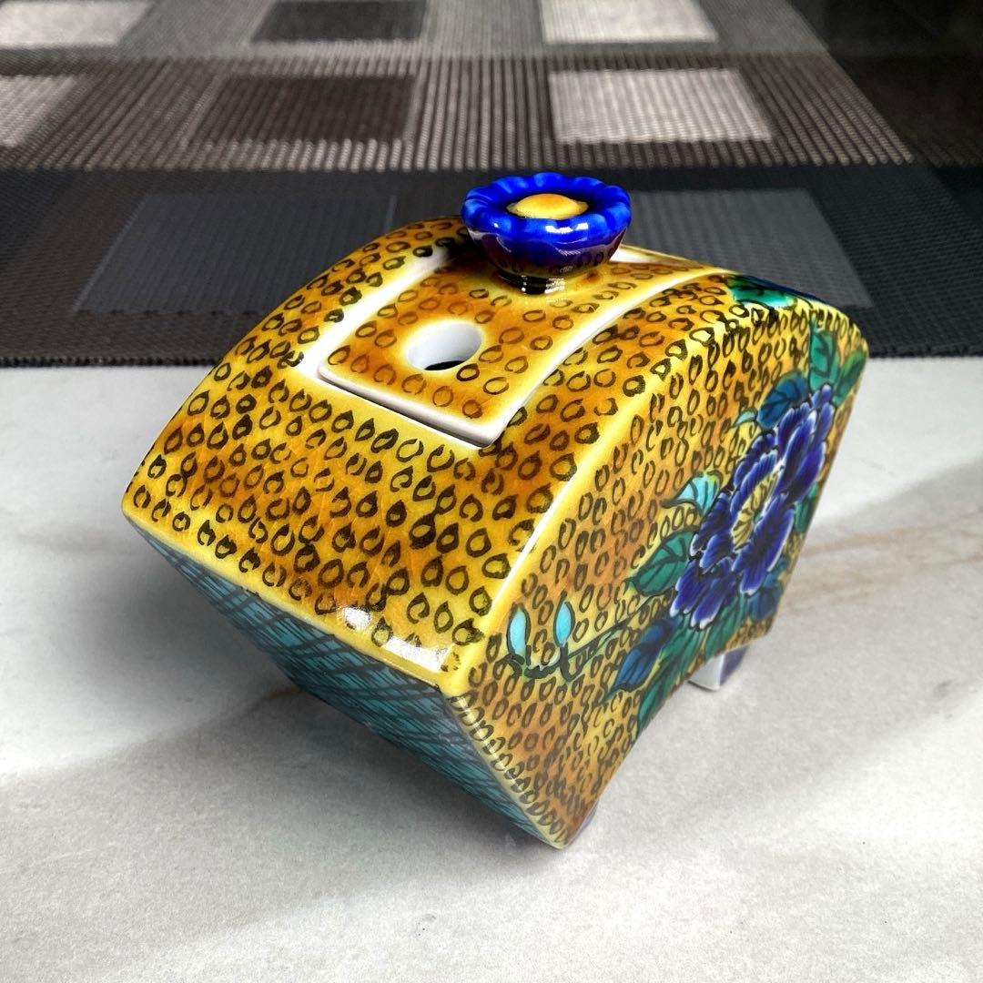 九谷焼　洋山　香合