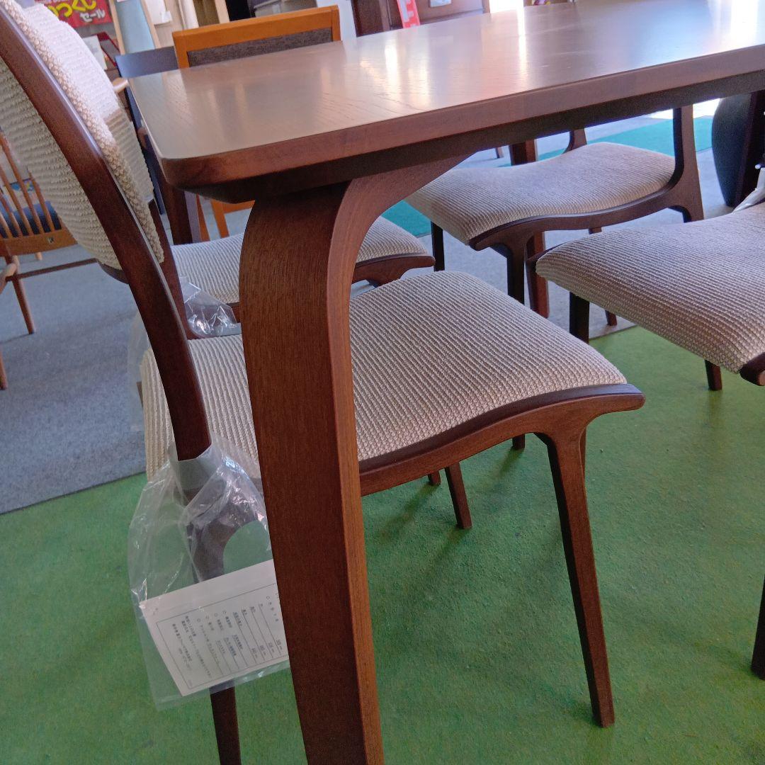 富士ファニチャ ダイニング テ ブル R 04020 M 展示品 富士