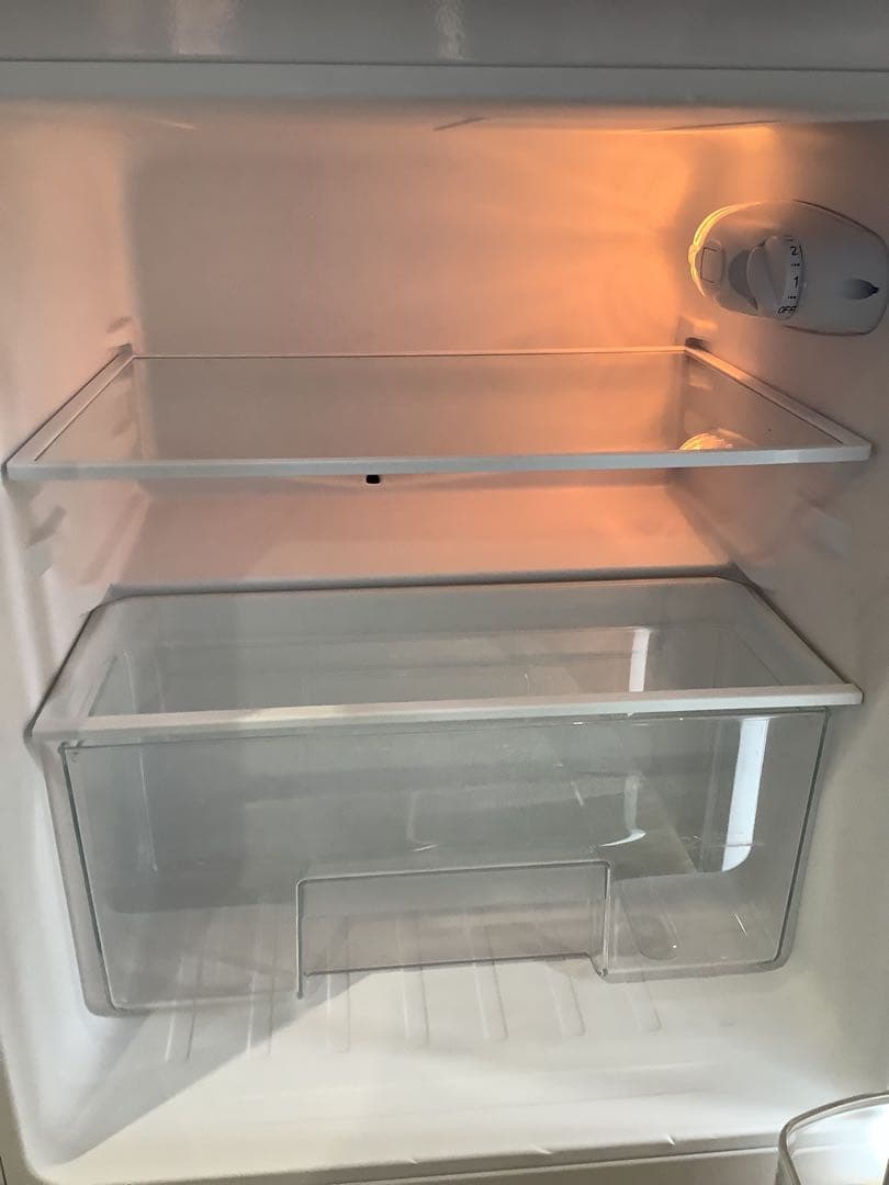 【mochan_ 】2ドア冷蔵庫 PRC-B092D-W 87L 21年製