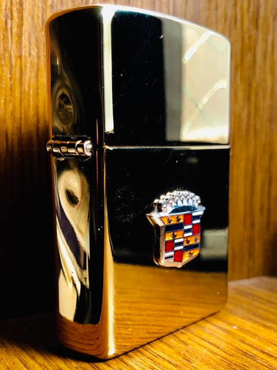 アメリカ王道キャデラック◆未使用◆真鍮ブラス七宝製★エルビス★ローライダー