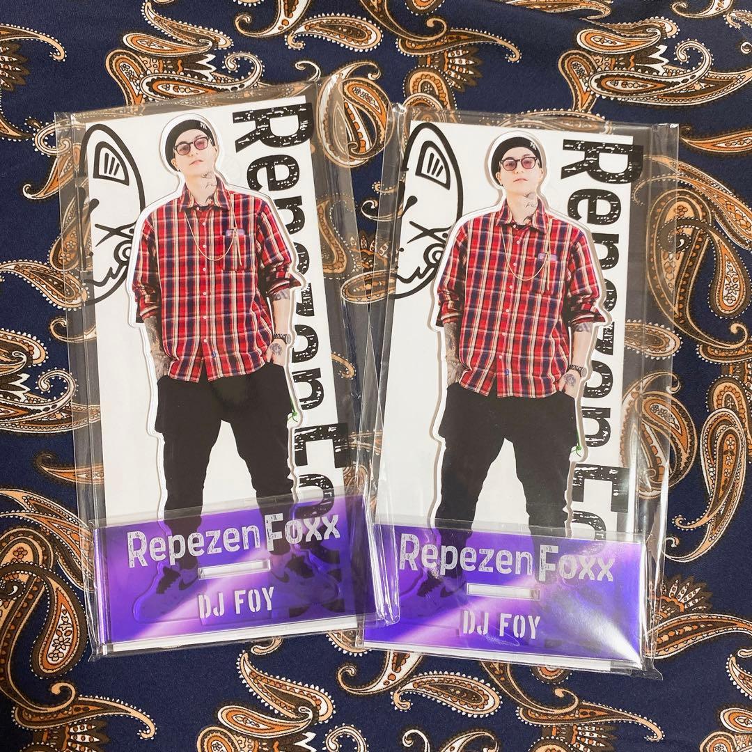 DJふぉい アクリルスタンド Repezen Foxx DJふぉい サイン入りアクリル