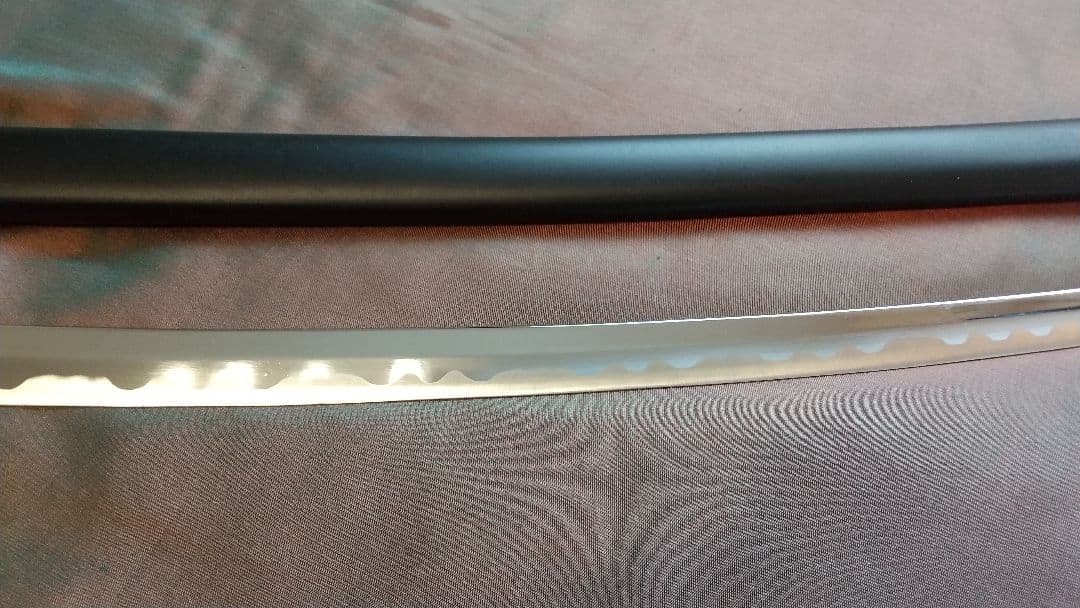 【互の目刃紋】模造刀 舞踊 模擬刀 拵え 喰出し鍔 刀剣 日本刀 刀