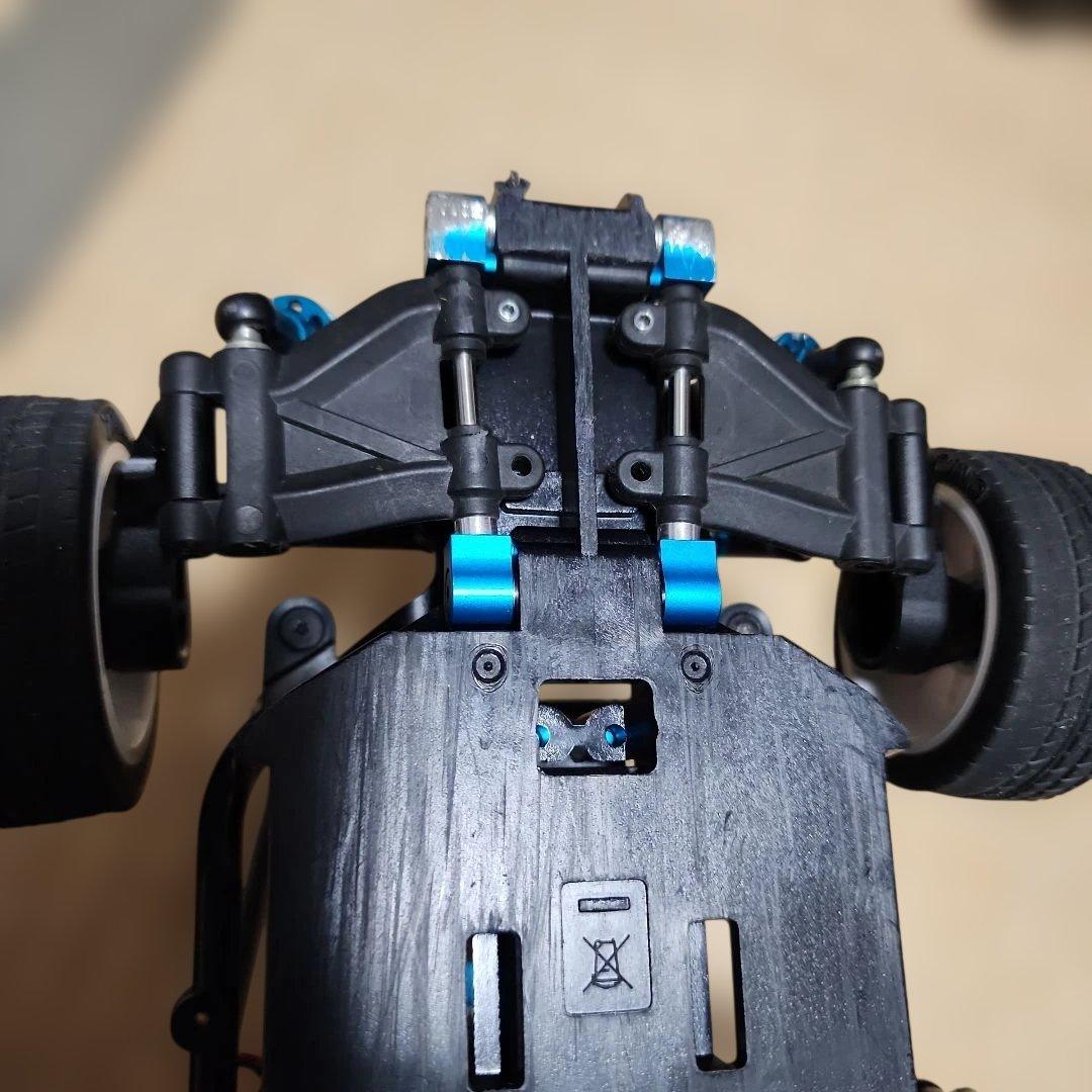 タミヤ　M07 S寸ミニクーパー(ボディはオマケ)　17.5T 04SRメカ付き