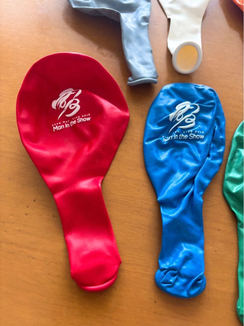 SnowMan 雪 Man in the show 風船 全9種 銀テープ