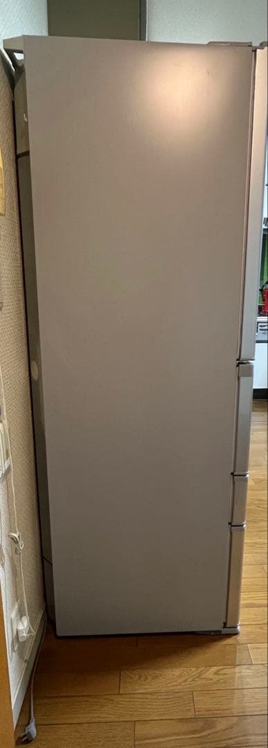 【美品】東芝 冷蔵庫 411L 2018年製 ノンフロン シルバー