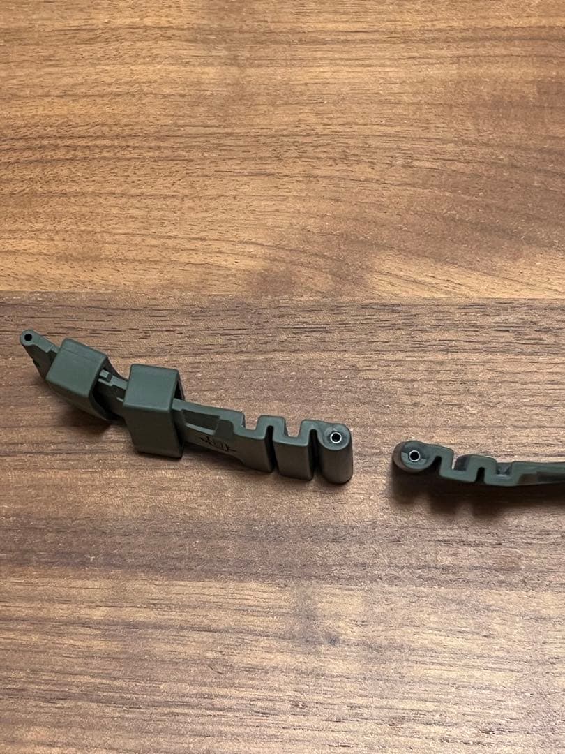 パネライ純正オリーブグリーン ラバーベルト MSサイズ