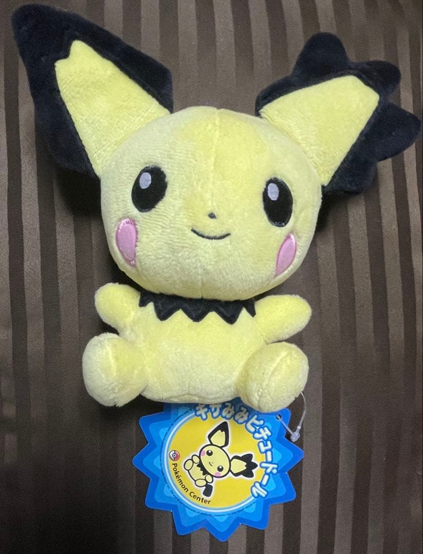 ポケモン ギザみみピチュードール ぬいぐるみ タグ付き - メルカリ
