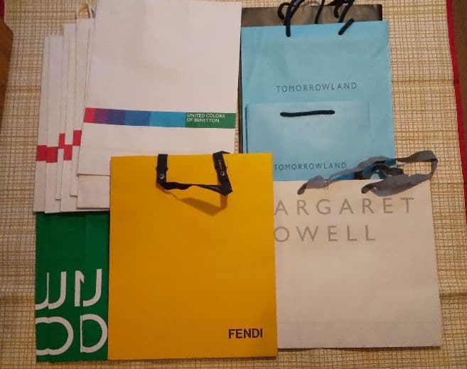 ブランド大きめショッパー 59枚 - メルカリ