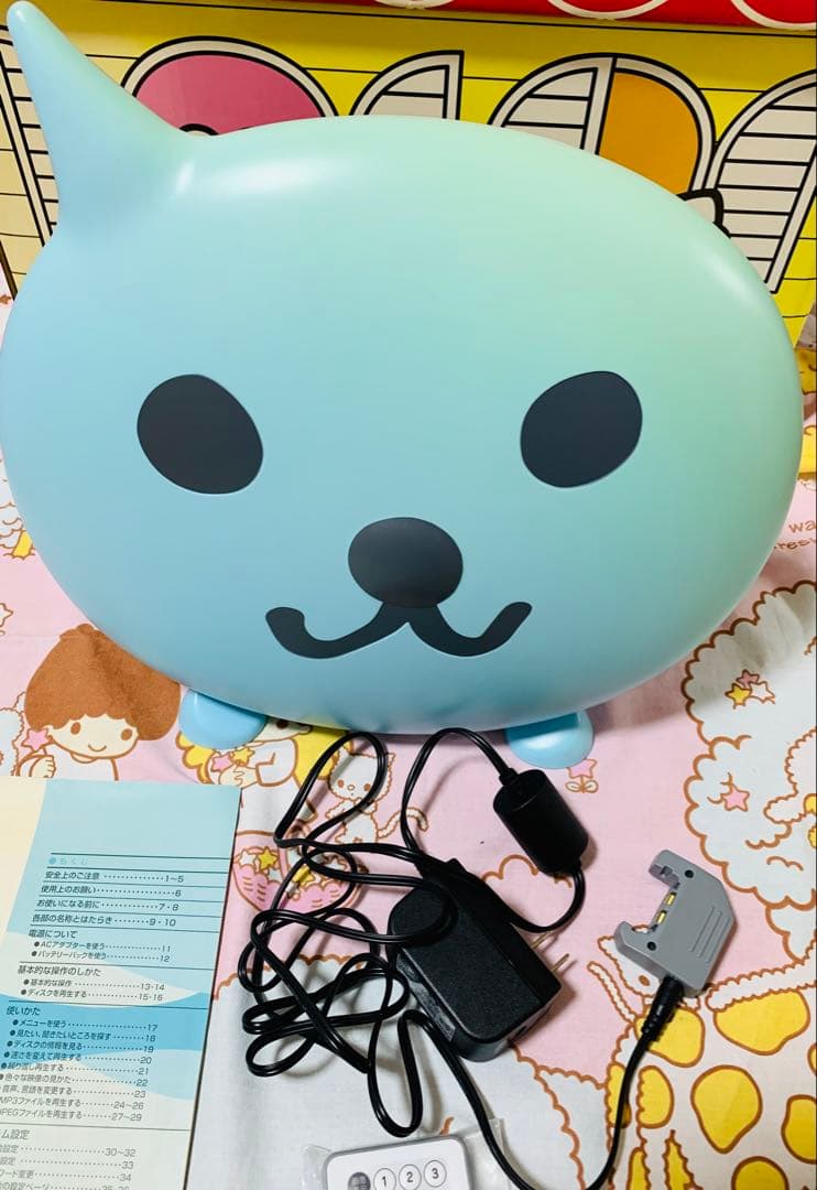 Qoo ポータブル防水DVDプレーヤー 懸賞 非売品 懸賞 Qooクー＆フレンズぼう水ポータブルDVDプレーヤー 9月