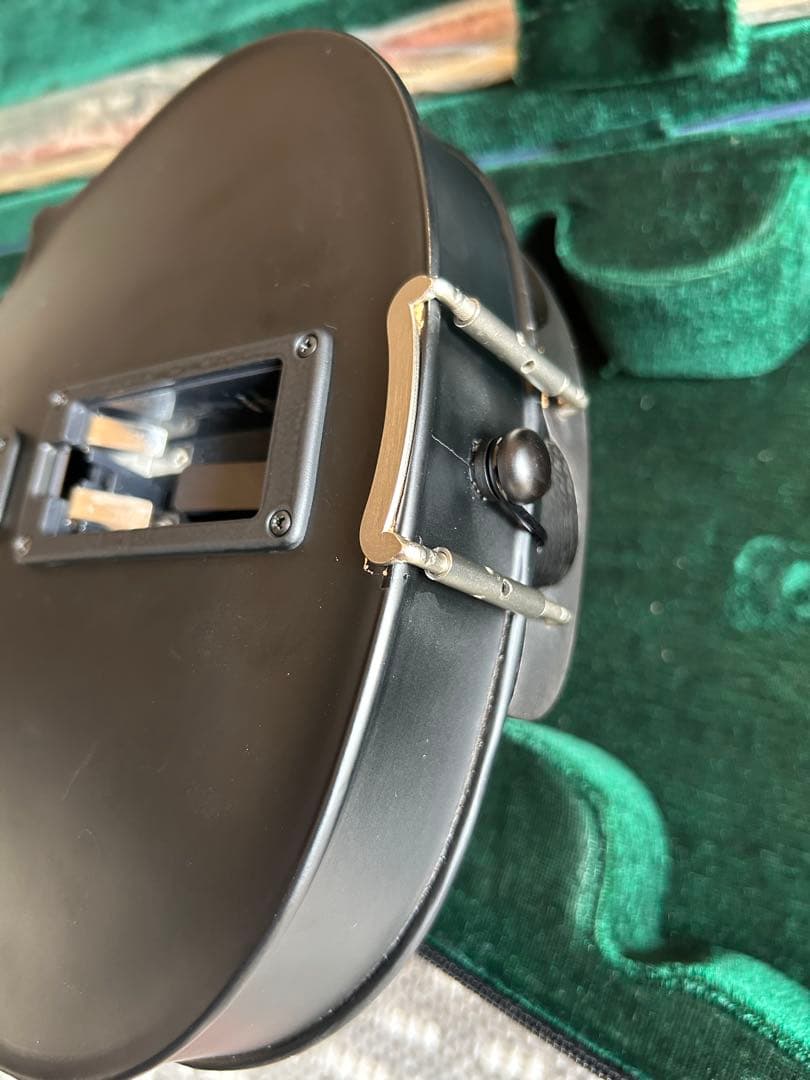 美品 Hallstatt ハルシュタット エレキバイオリンCV-210Eブラック