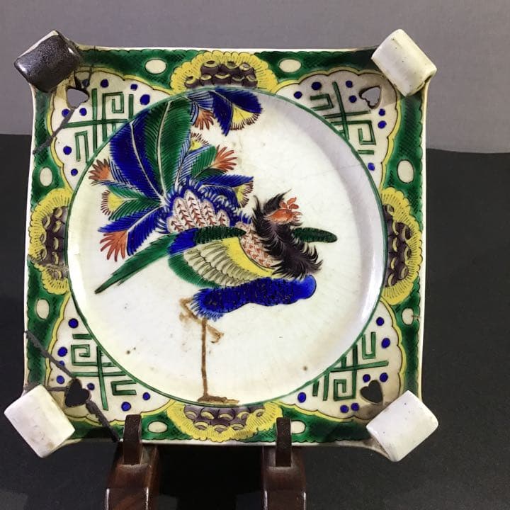 古九谷 鳳凰図 皿 - メルカリ