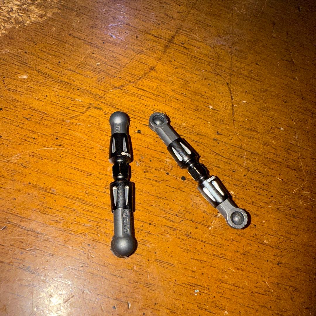 OD2423b アルミプッシュロッドターンバックル　ブラック