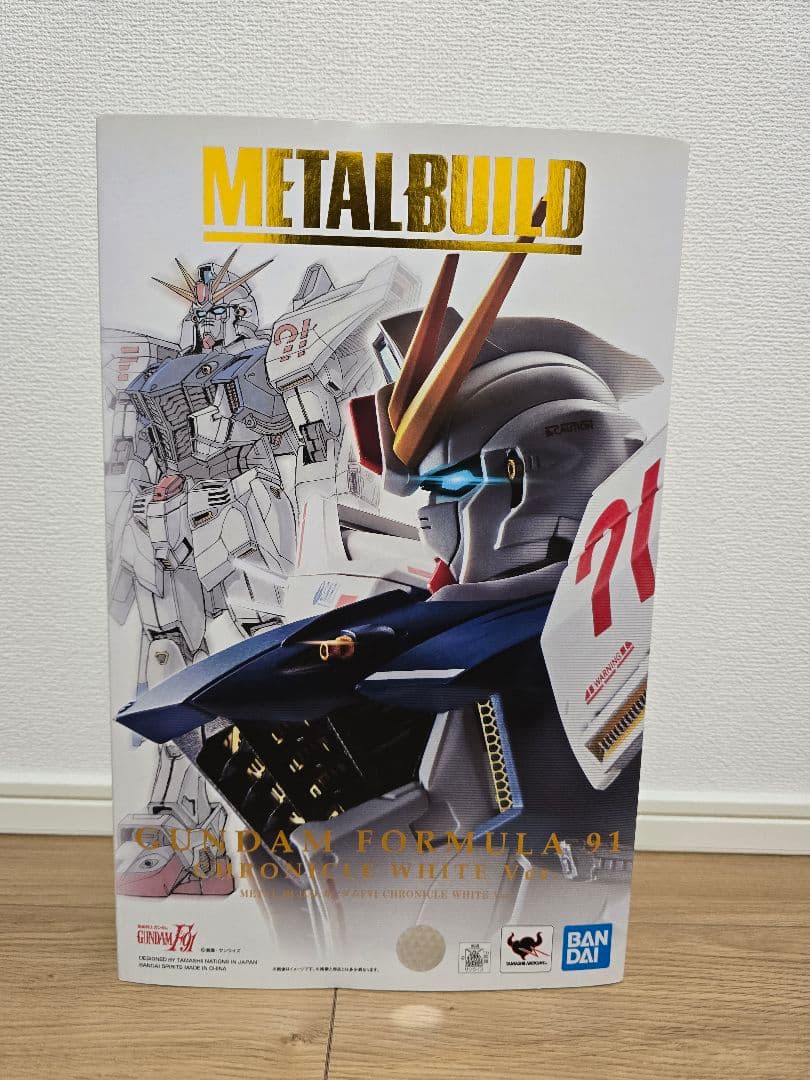 L BUILD ガンダムF91 CHRONICLE WHITE Ver. Metal Build Gundam F91 Chronicle White Ver. Figure