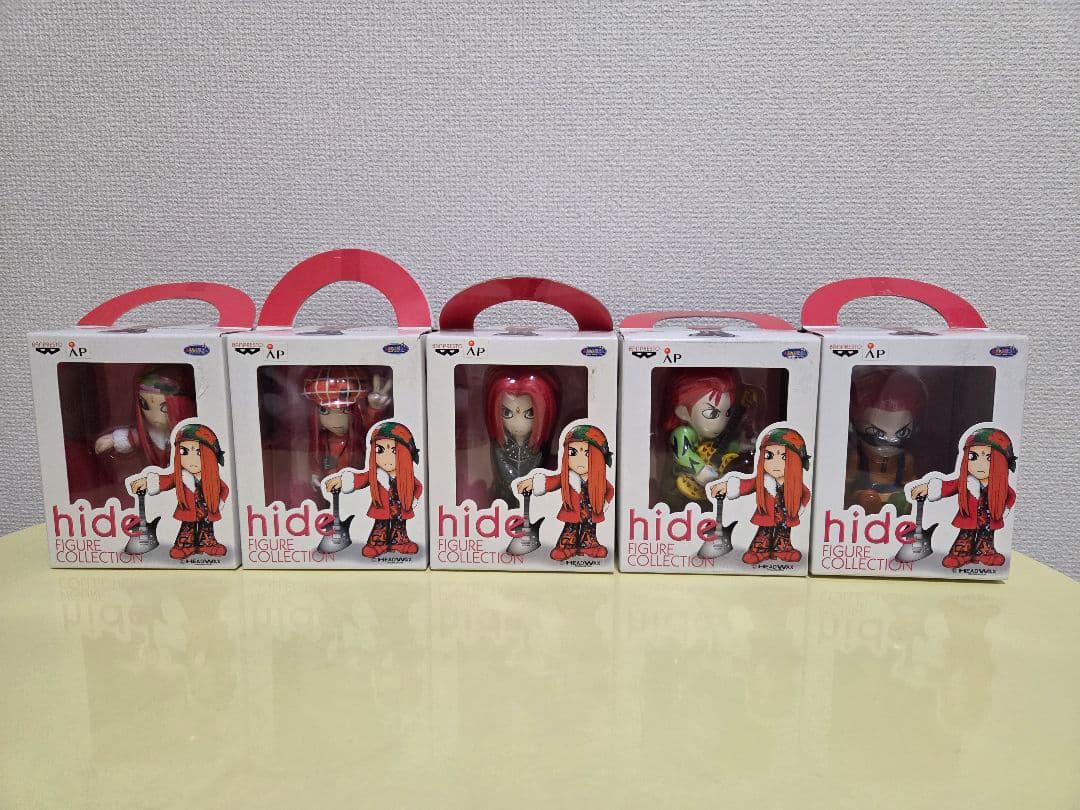 未開封】X JAPAN hide フィギュア コレクション 5体セット - メルカリ