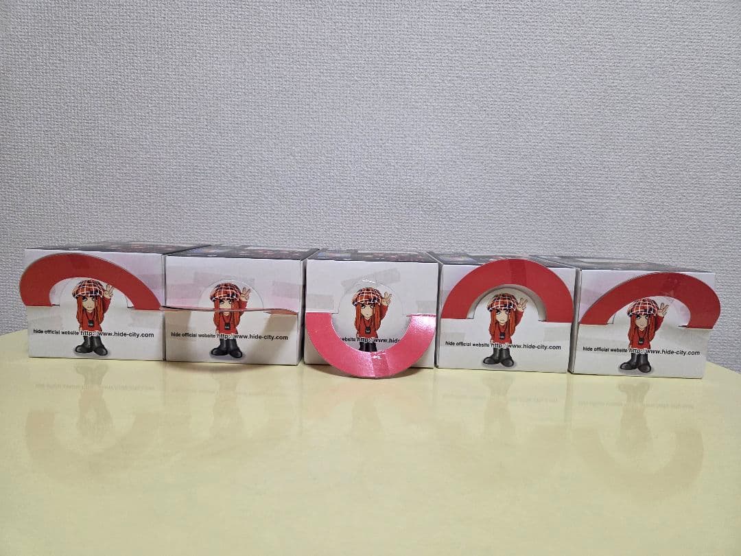 未開封】X JAPAN hide フィギュア コレクション 5体セット - メルカリ