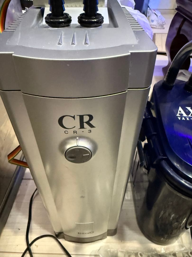 クーラーセット‼️テトラCR-3‼️ テトラVAX-60‼️新品エーハイムろ材1キロ‼️