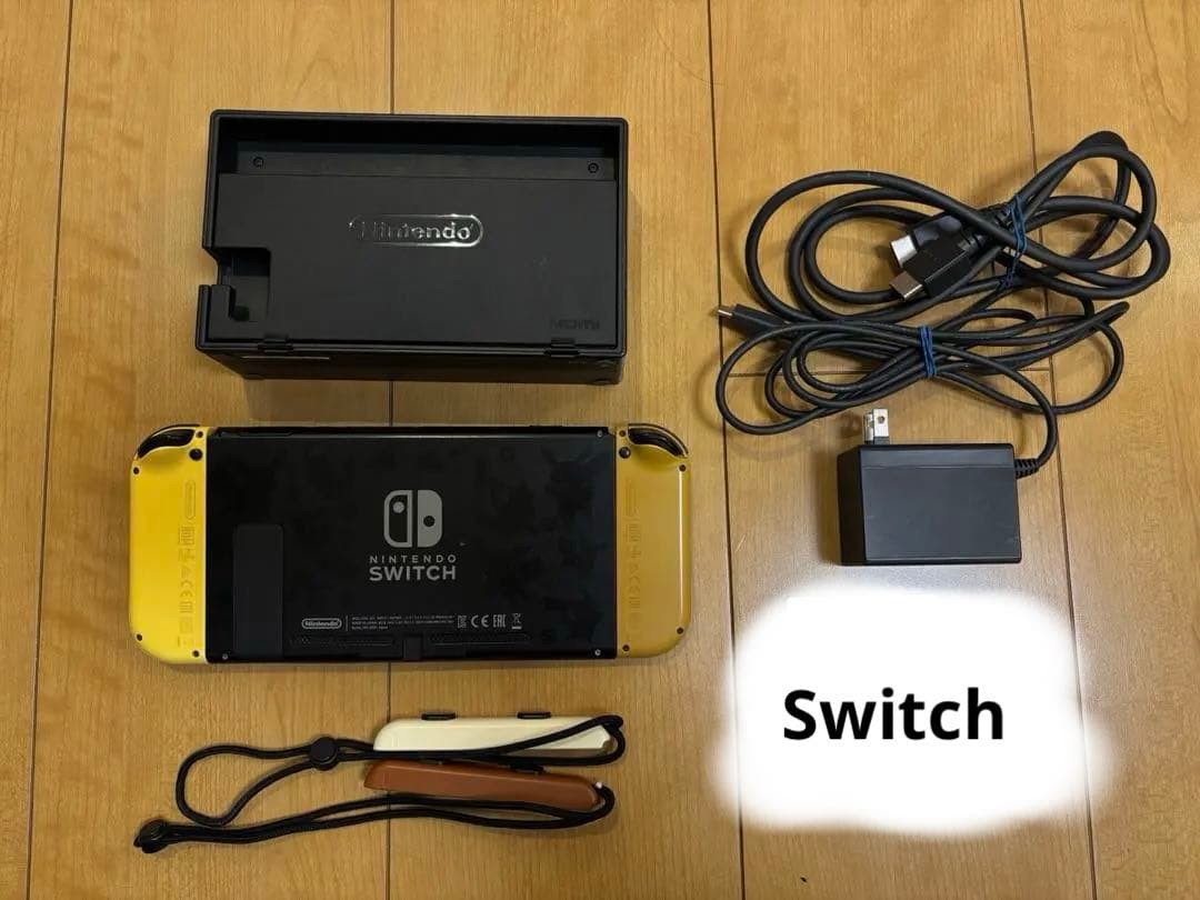 Switch ポケモン　ピカチュウイーブイバージョン※公式ケース付き