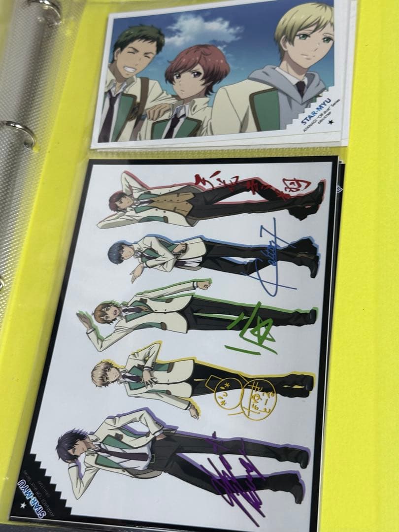 アニメイトガールズフェスティバル スタミュ 2016 ブロマイド バインダー付き