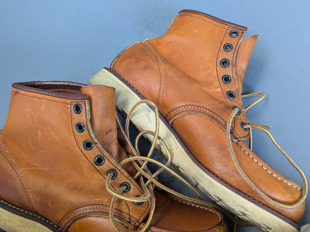 レッドウィング 875 サイド羽根タグ 7.5E RED WING