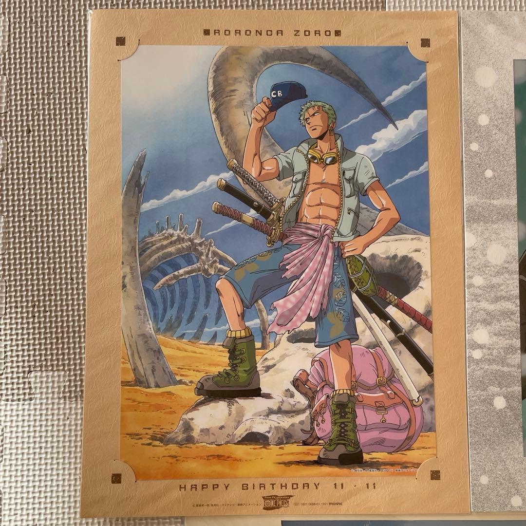 ワンピース　ポートレート　ゾロ　サンジ