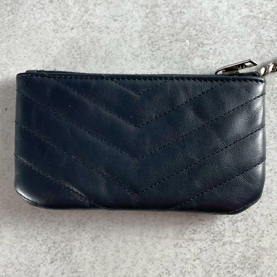 【極美品】サンローラン ケース キーリング カサンドラ YSL レザー