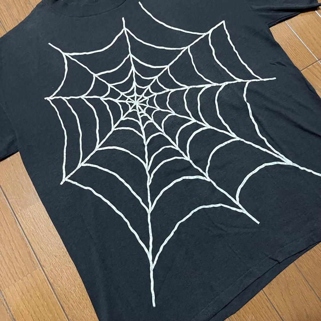 80s スパイダーウェブ spiderweb Tシャツ ビンテージ - メルカリ