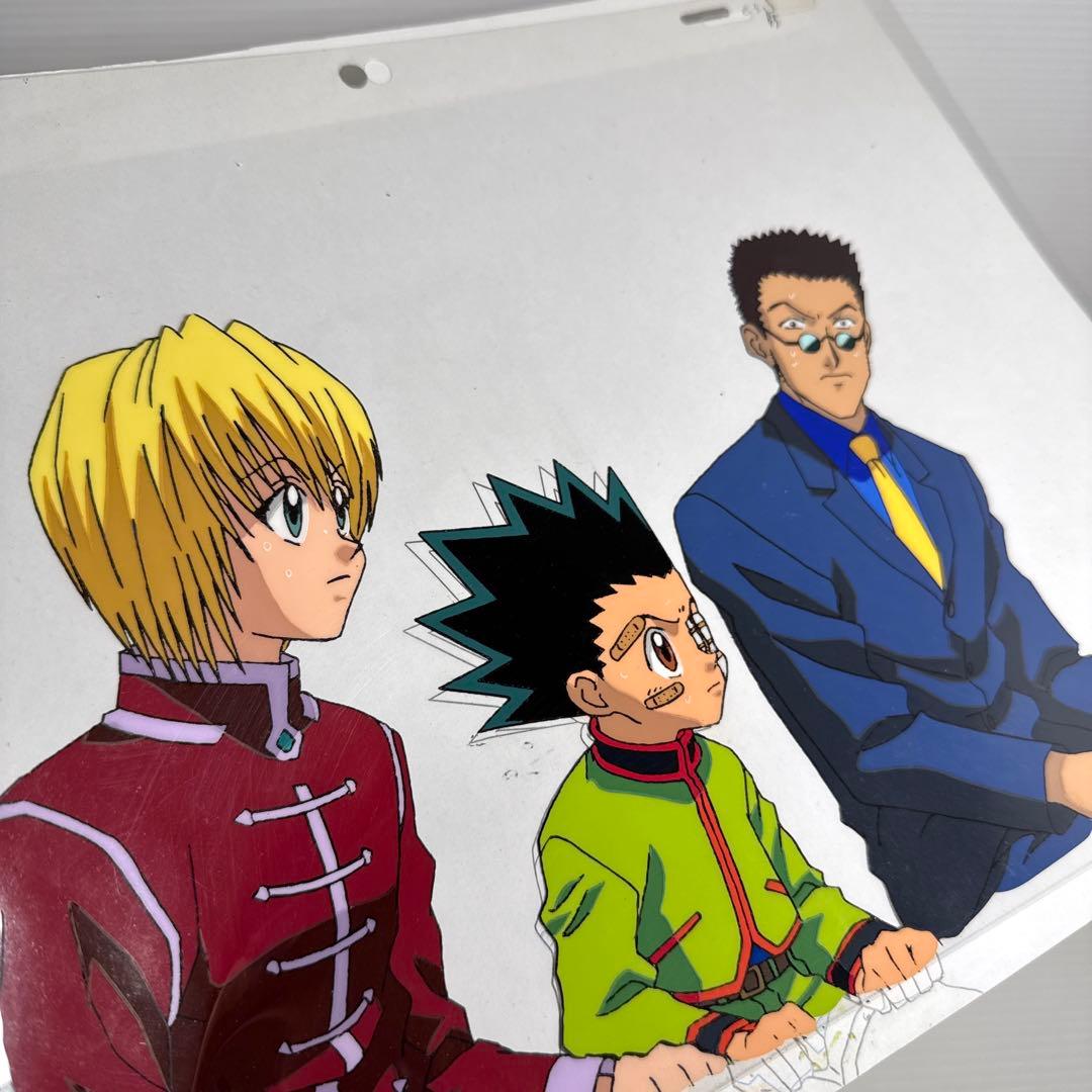 レア！ハンターハンター ゴン レオリオ クラピカ セル画 2枚セット