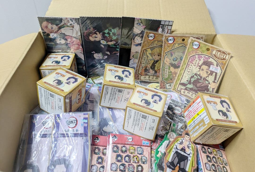 値下げ♪未使用のみ♪鬼滅の刃グッズ大量まとめ売り ちょこのっこ アクスタ他