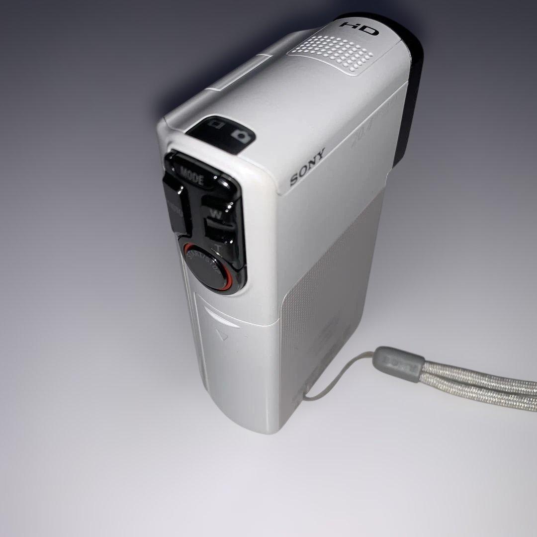 Sony 防水ハンディカムHDR-GW77 ホワイト 美品