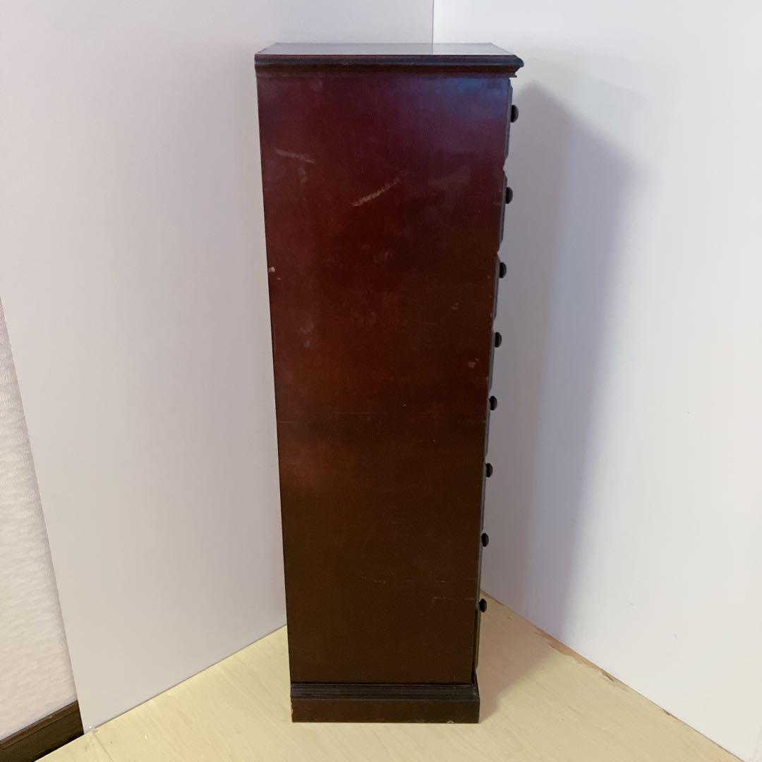 YAMAKA 桜 天然木 8段 チェスト レトロ アンティーク 収納 箪笥