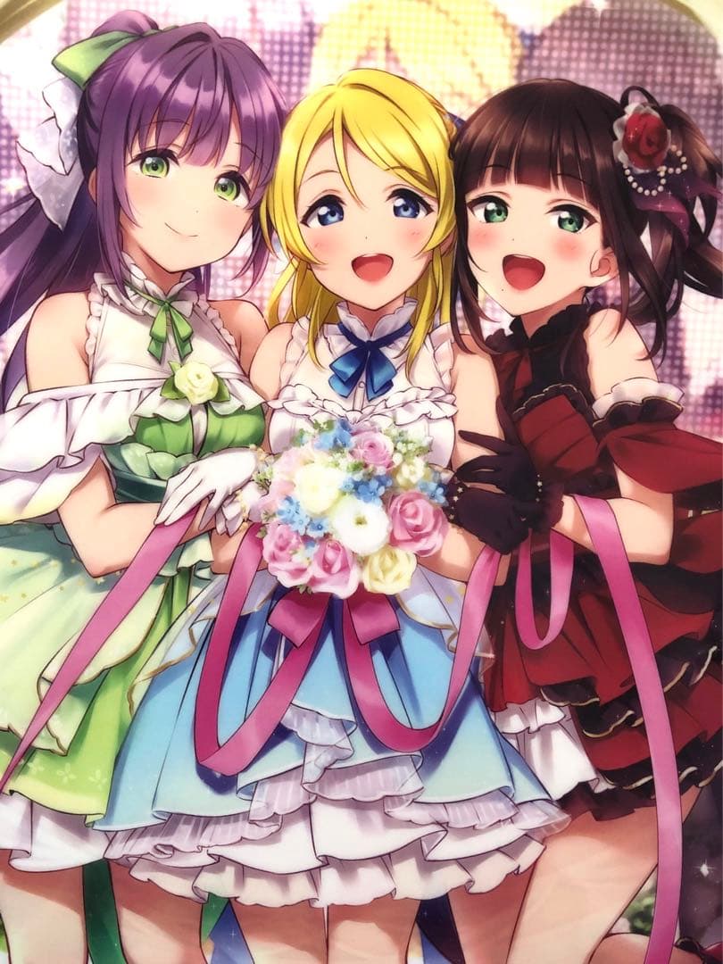 ラブライブ！ クリアファイル 絢瀬絵里 黒澤ダイヤ 乙宗梢 - メルカリ