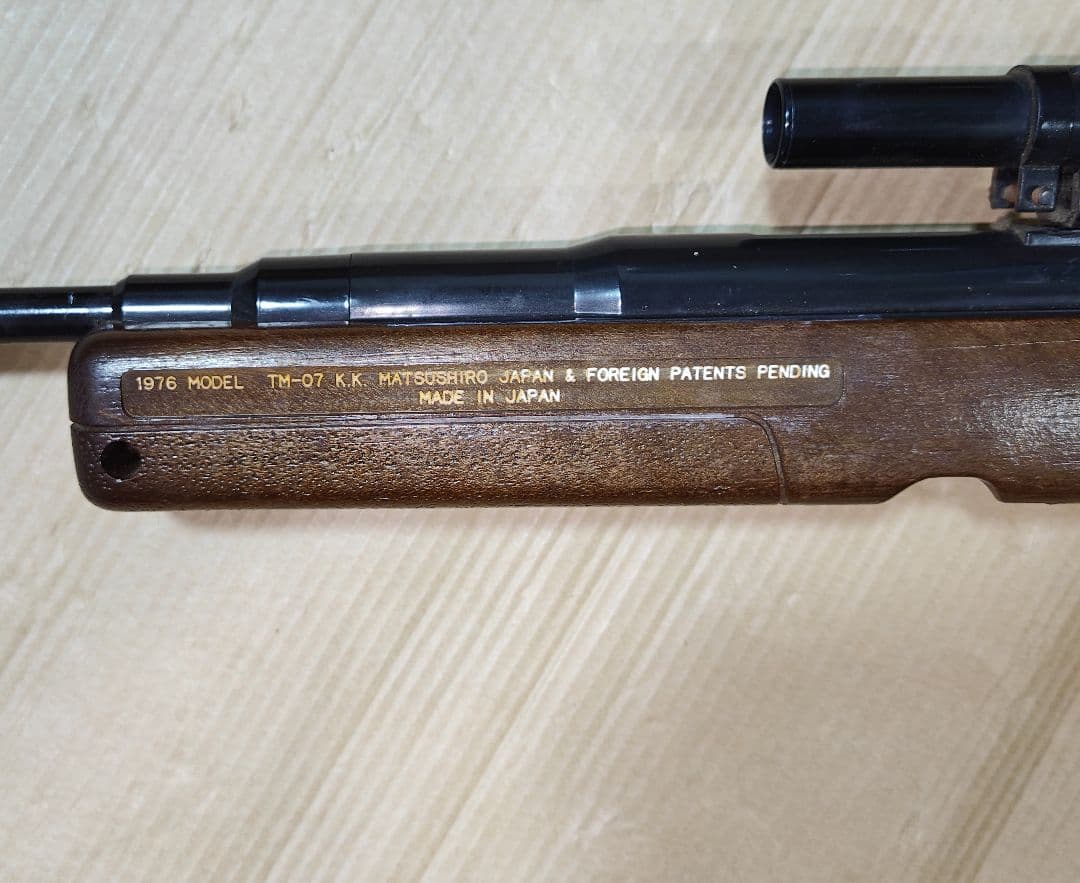 [ジャンク]タナカkar98kエアガン、1976 MATSUSHIROセット