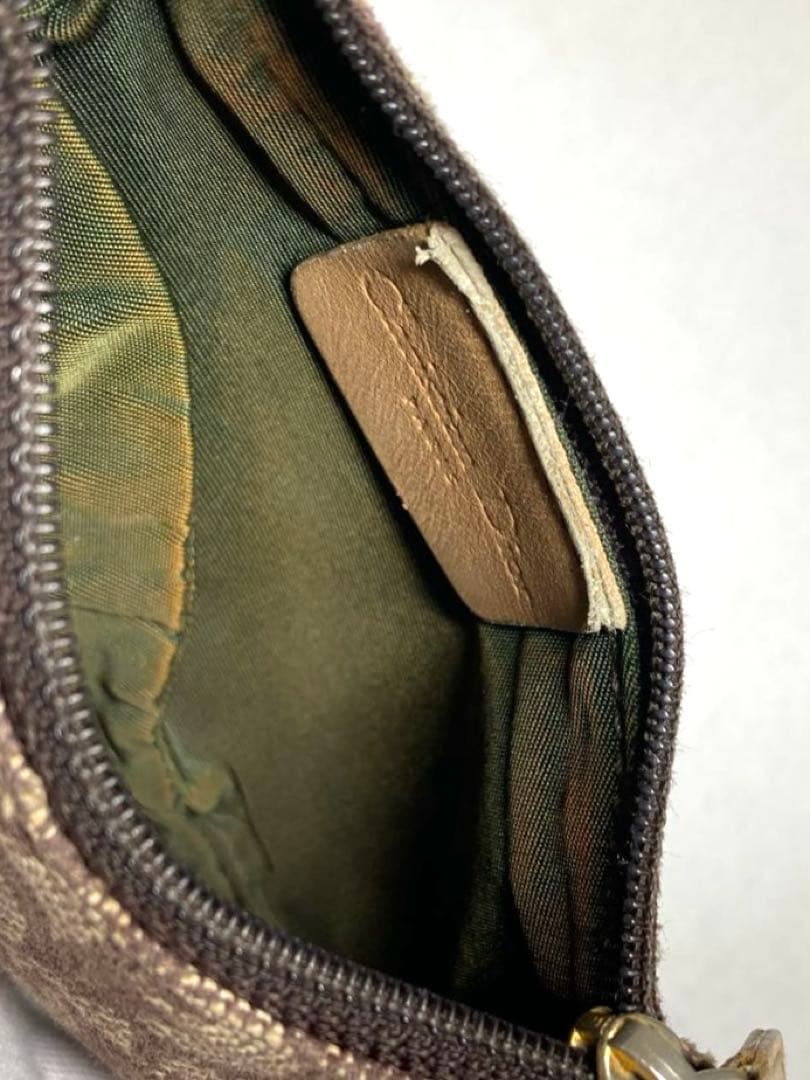 良品　クリスチャンディオール　トロッター　サドル　ケース　ミニポーチ