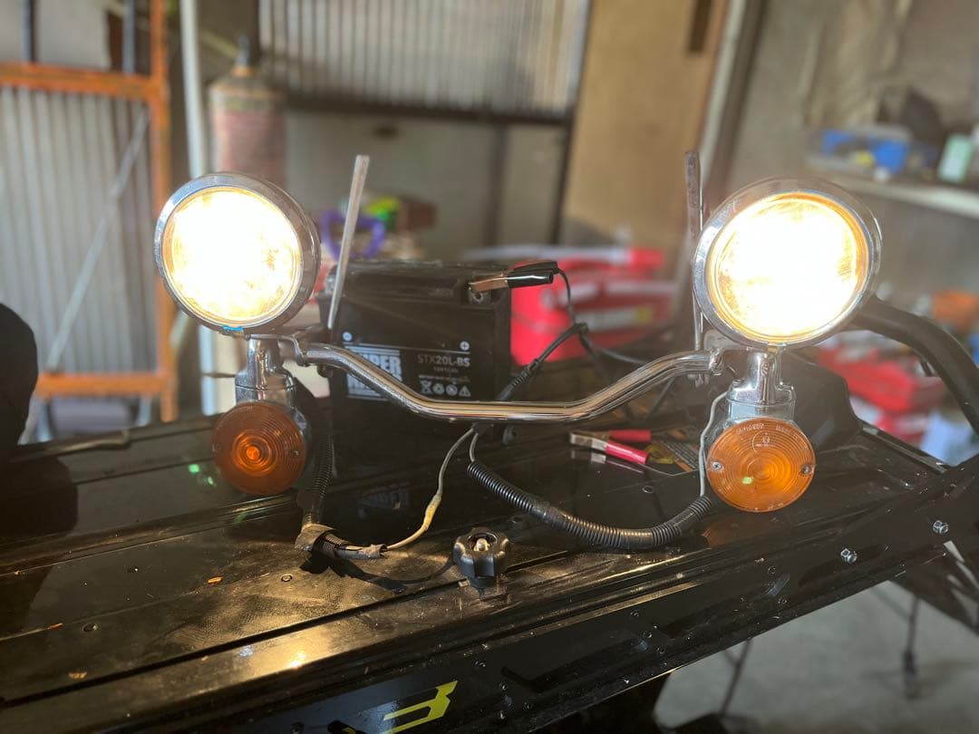 ハーレーエボ 純正パッシングライト 92FLSTC - メルカリ