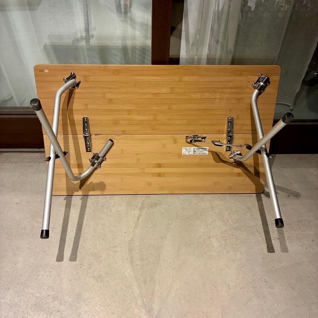 スノーピーク snow peak ワンアクションローテーブル竹 LV-100TR