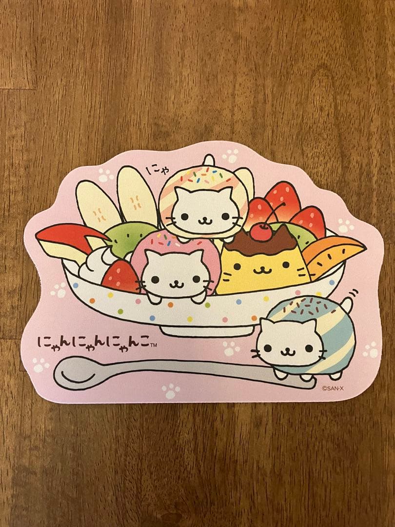 にゃんにゃんにゃんこ にゃんこカフェ マウスパッド - メルカリ