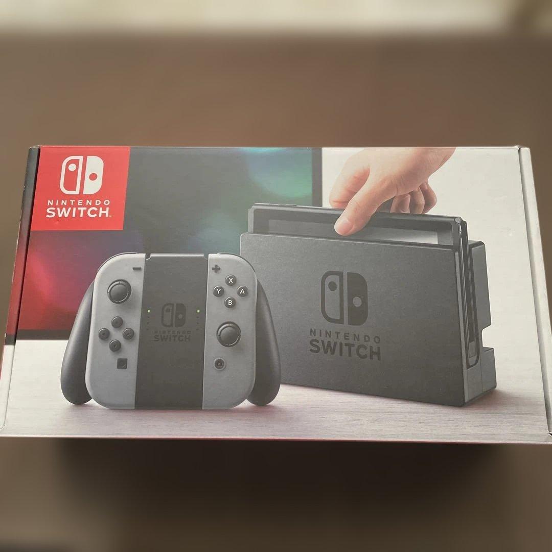 Nintendo Switch 本体 グレー/レッド