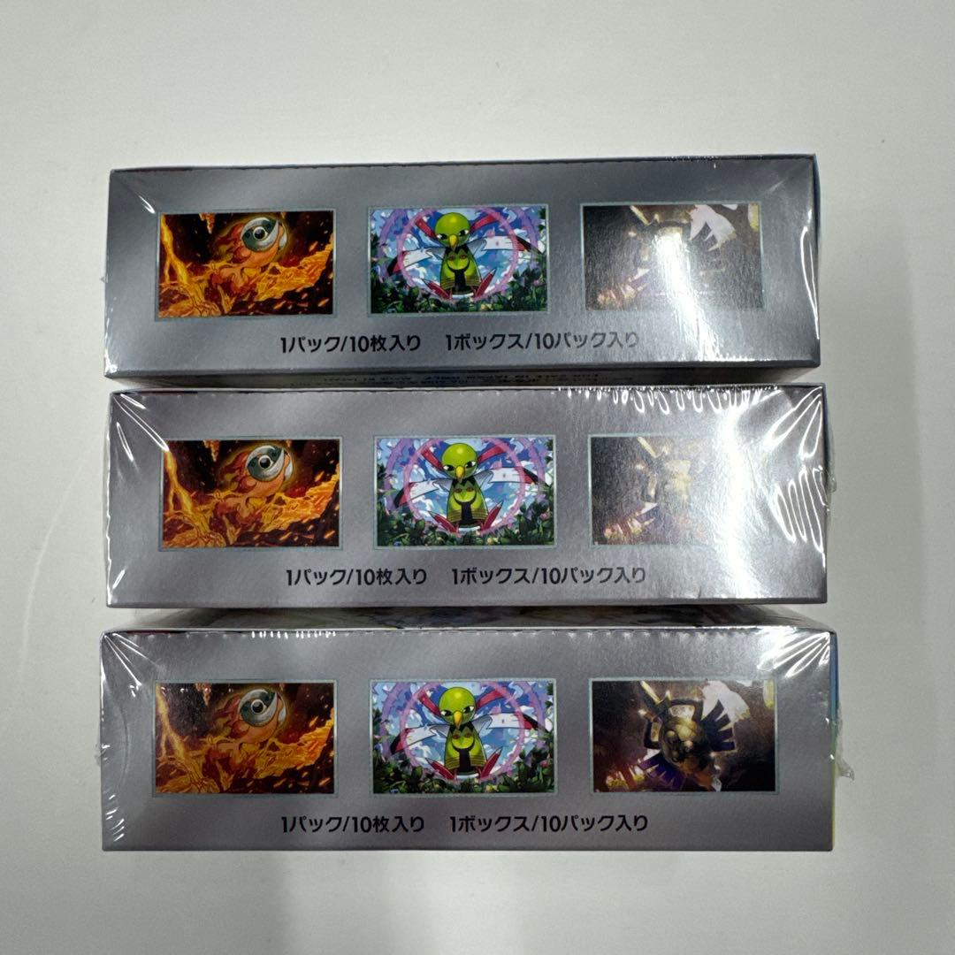 【シュリンク付き】ポケモンカード テラスタルフェスex 新品未開封BOX 3箱