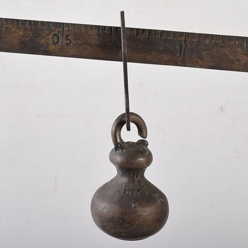 アンティーク 真鍮製 天秤はかり 置物 重さ約4.5㎏ M R8127B