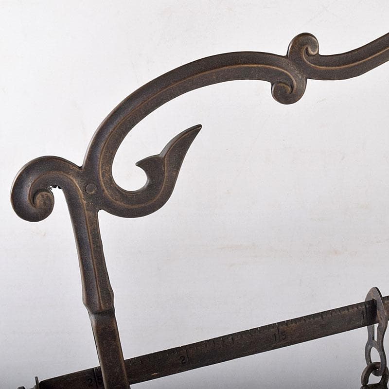 アンティーク 真鍮製 天秤はかり 置物 重さ約4.5㎏ M R8127B