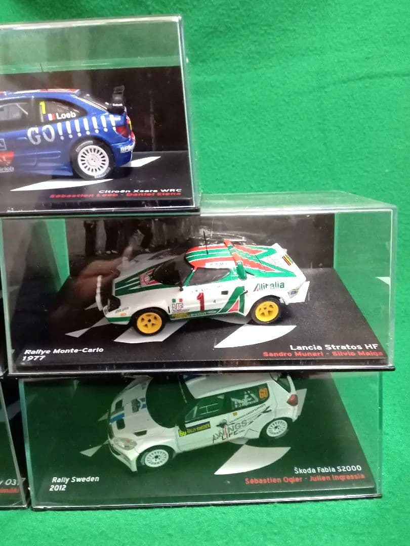1/43 ラリーミニカーセット 5台