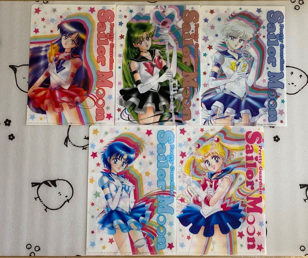 美少女戦士セーラームーン 明治コラボクリアファイル缶ミラー マルチケース計19品