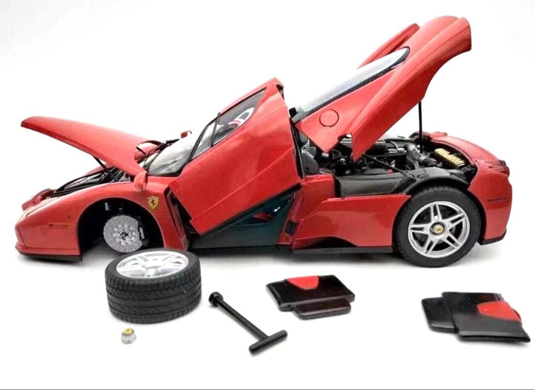 京商 BBR 美品 エンツォフェラーリ 1/18 レッド フルオープン - メルカリ