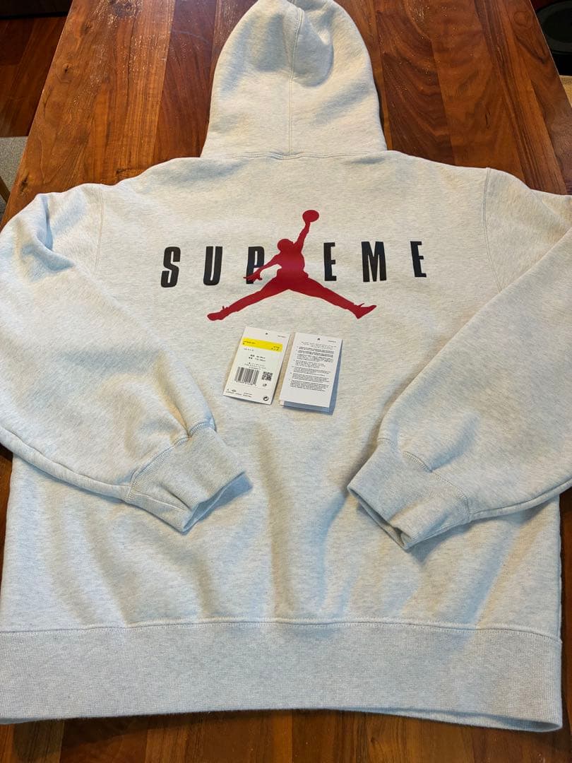 美品 Supreme x Jordan Hooded Sweatshirt S