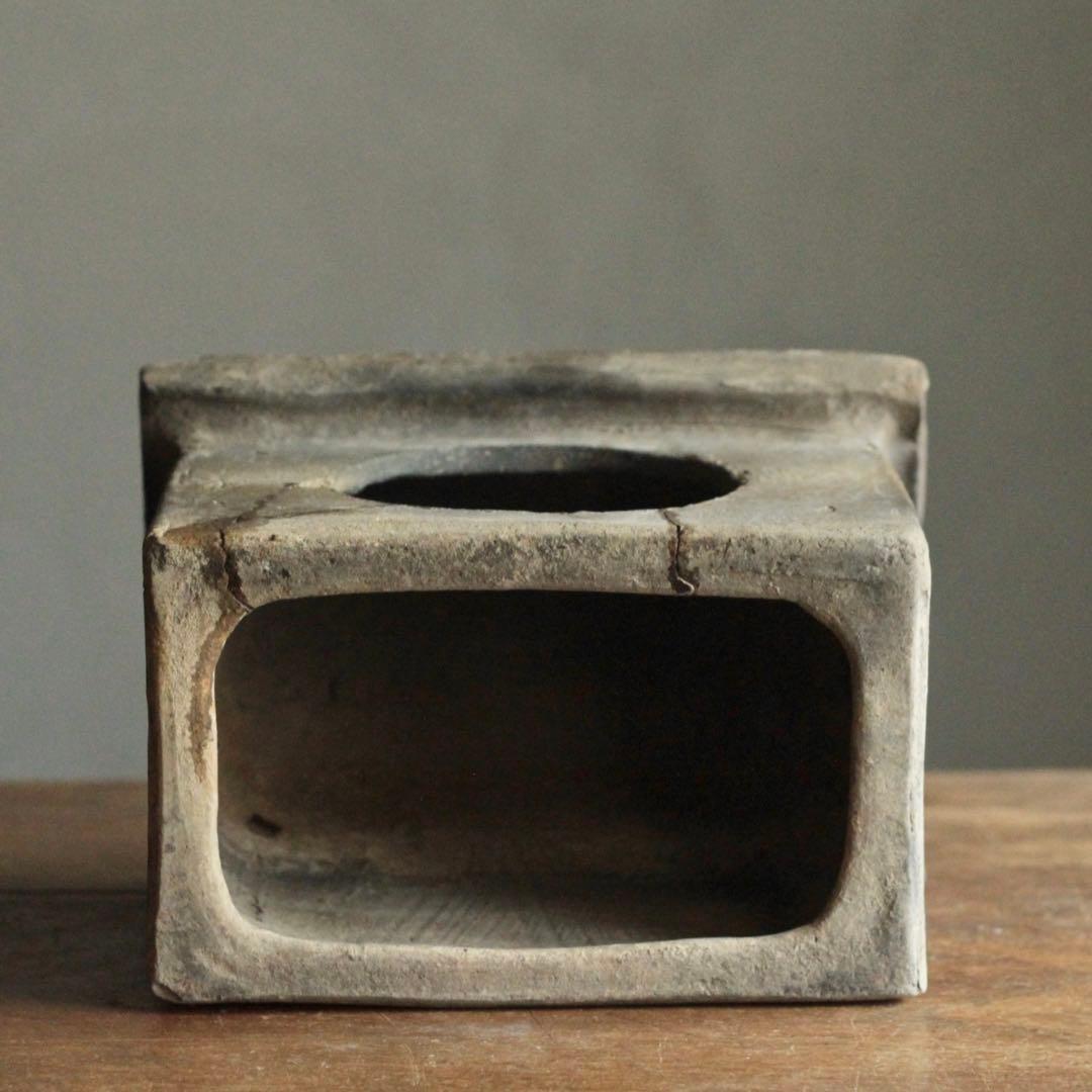 古い 瓦厨子 古美術 古道具 アンティーク 瓦質厨子 瓦質祠 - メルカリ