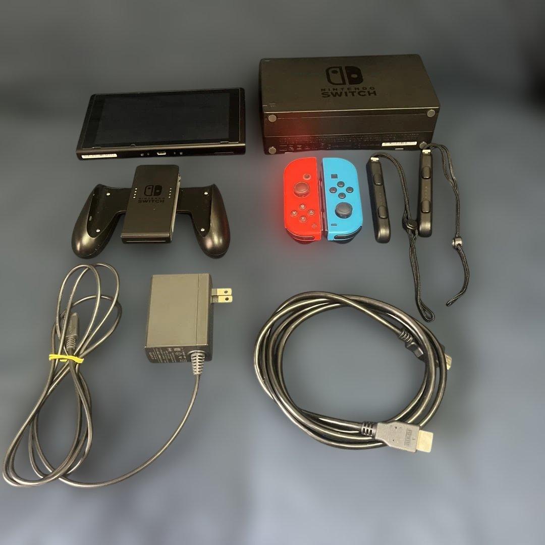 バッテリー強化版Nintendo Switch ネオンブルー/ネオンレッド