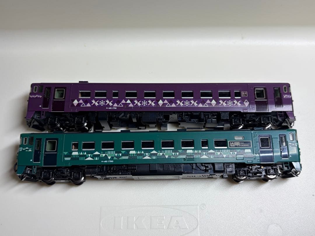 鉄道模型 Nゲージ TOMIX 98101 キハ40 1700形 山明 紫水 - メルカリ