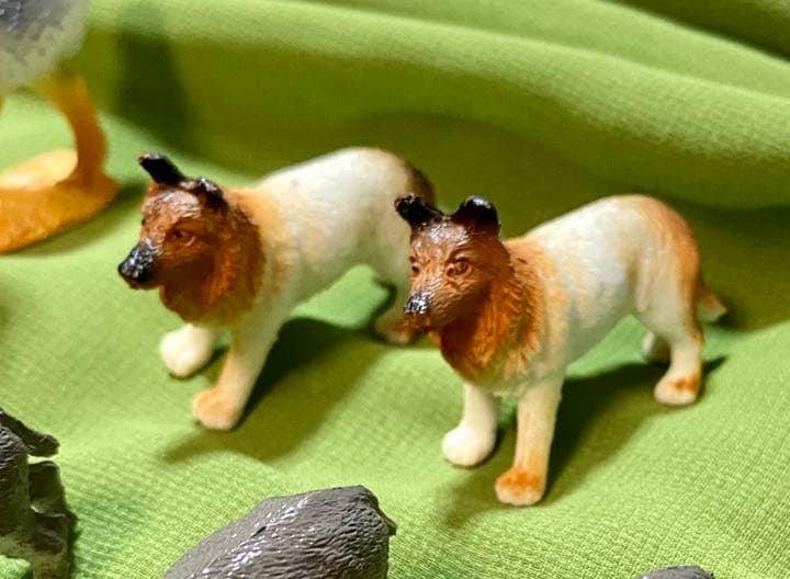 牧場の動物  の サイズ見本です《見本》