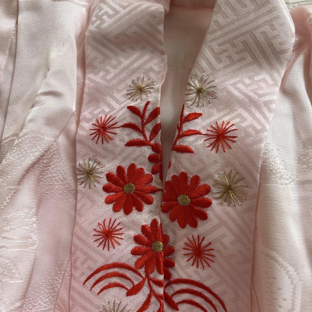 七五三　正絹　三歳着物十点セットおまけ付き