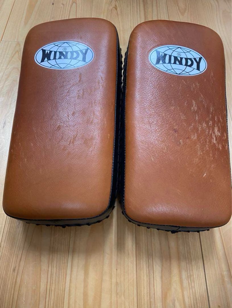 WINDY キックミット KP-6 レザー ブラウン　ウインディ WINDY キックミット KP-6 レザー ブラウン 【公式通販】